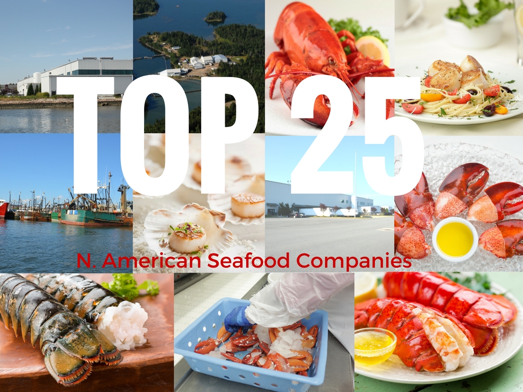 Proud to be named Top 13 North American Seafood Supplier  